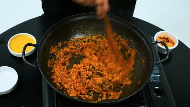 Stir-Fried Rice with the Stew After Main Course