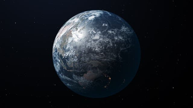 View of Earth from Outer Space