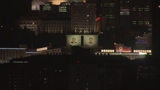 Cityscape of Pyongyang, the Capital of North Korea