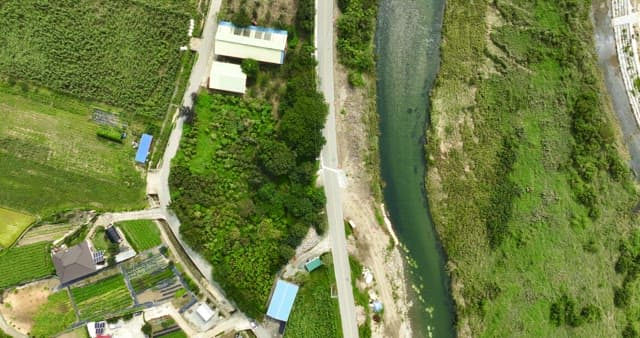 View of farmland and greenery