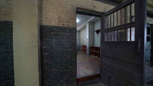View of the Room Where Prisoners Stay