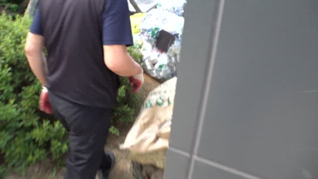 Vinyl containing plastic recycling waste