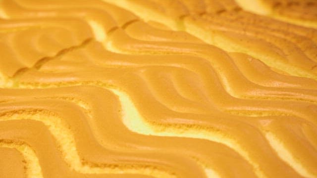 Cutting Freshly Baked Soft Bread