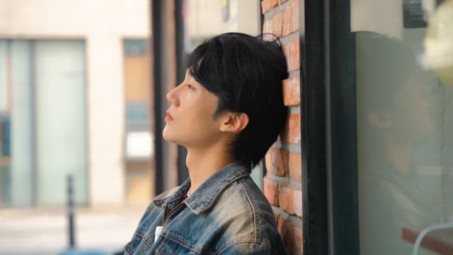 Young man relaxing and drinking coffee