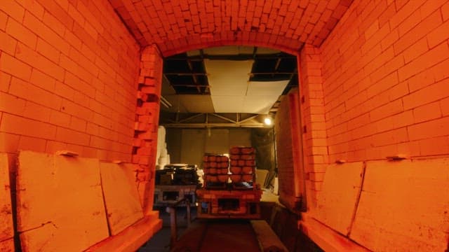 Industrial Kiln for Mass Ceramic Production