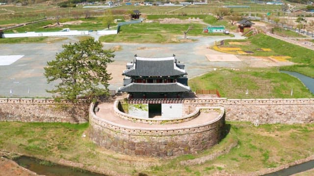 Magnificent Ancient Fortress on a Sunny Day