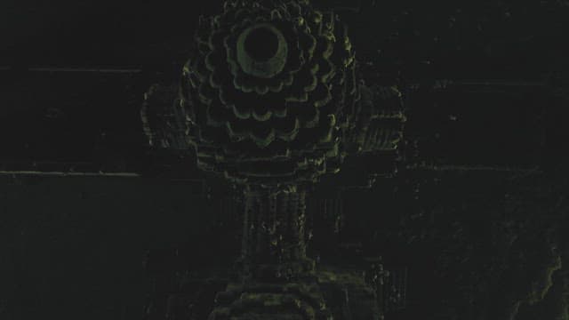 Night in an Ancient Temple Full of Monkeys