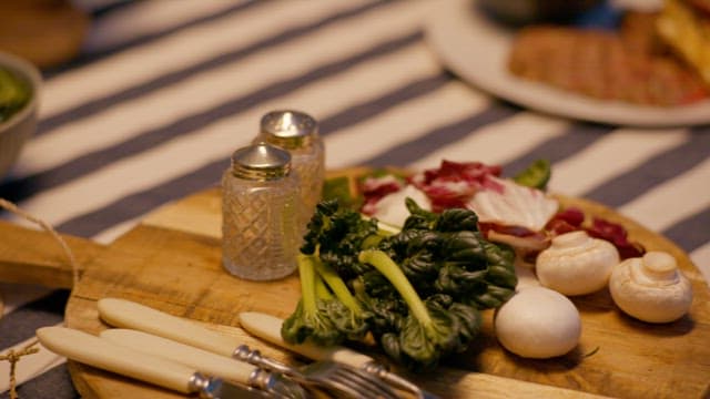 Intimate Table Setting for a Gourmet Meal