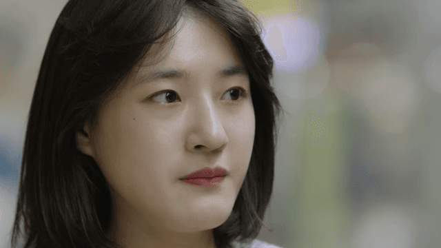 Woman crying with a worried expression