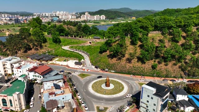 Scenic view of a historic fortress