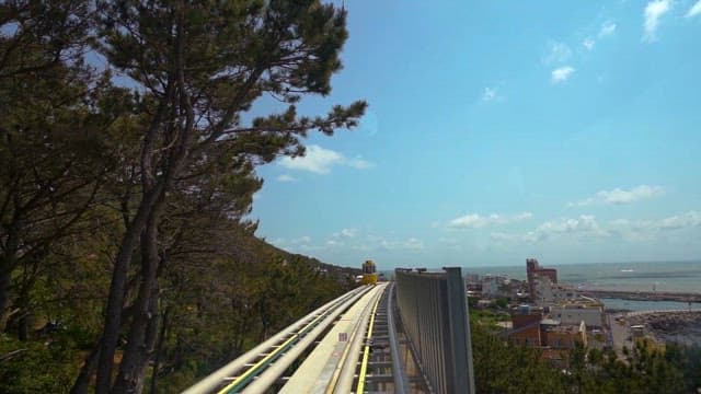 Coastal Railway with Scenic View