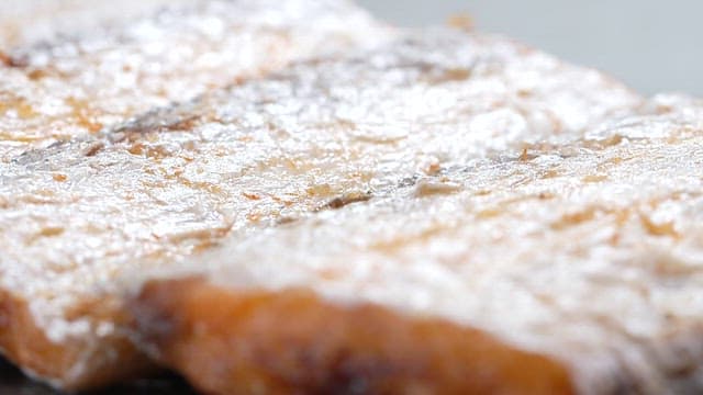 Grilled hairtail, golden brown