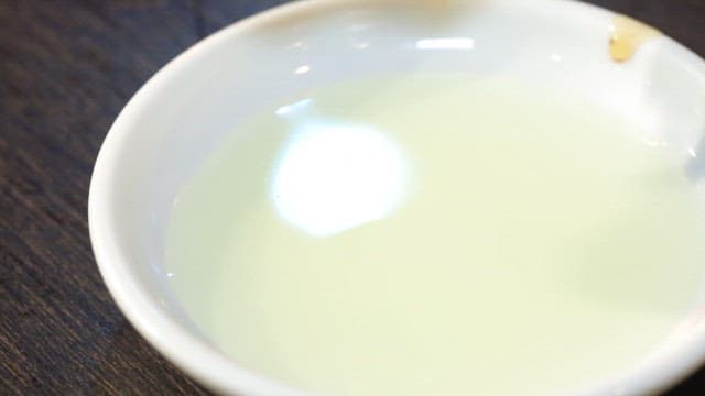 Grilled Pork Belly Slices Dipped in Oil