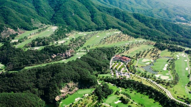 Green Lush Golf Course