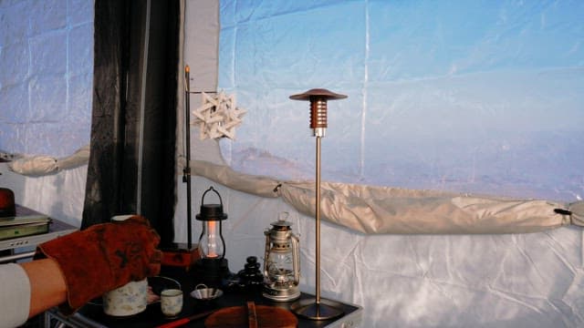 Meal at a Cozy Campsite