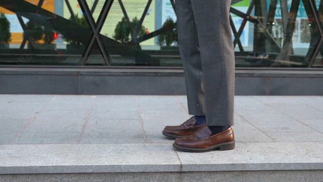 Person Running in Urban Setting