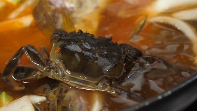 Spicy Stew with Fresh Fish and Vegetables