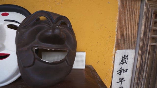 Display of Traditional Korean Masks