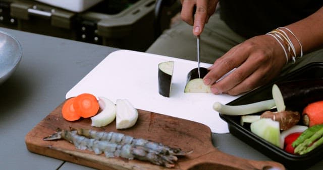 Preparing Vegetables for Cooking