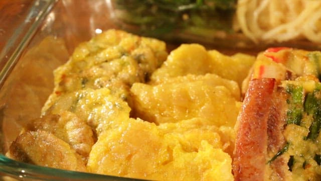 Assorted Korean Pancakes for Holidays in Glass Bowls