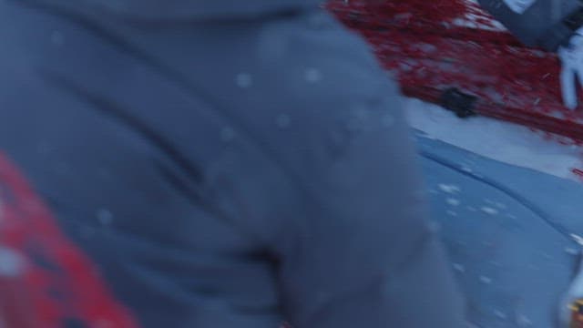 Ski Jumper Collapsed Due to Injury