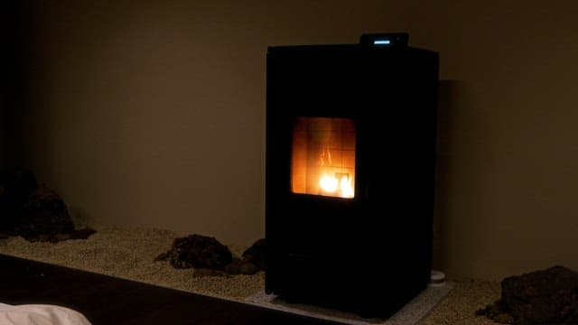 Modern Home Fireplace in a Cozy Room