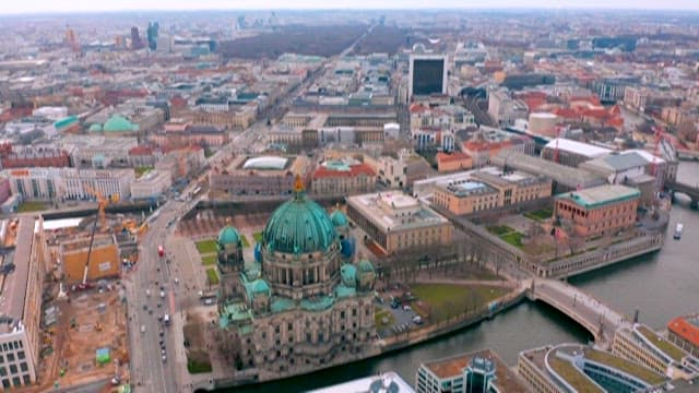 City view with Berlin Dom