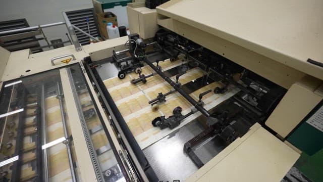 Industrial Machine Printing Banknotes