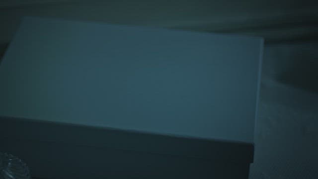 Old photo found after searching through a box in a dark room.