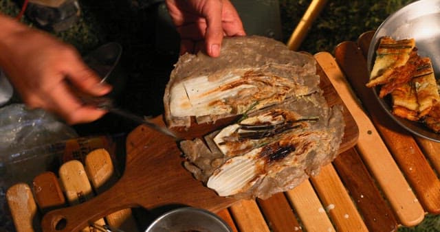 Preparing Savory Korean Pancake