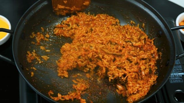Stir-Fried Rice with the Stew After Main Course