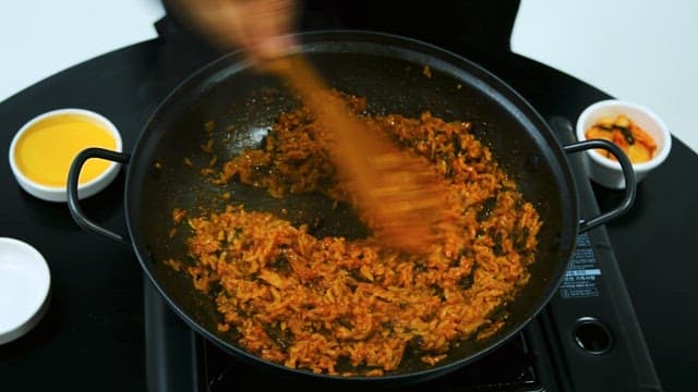 Stir-Fried Rice with the Stew After Main Course