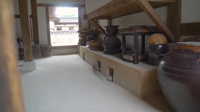 Kitchen Structure in a Traditional Korean House
