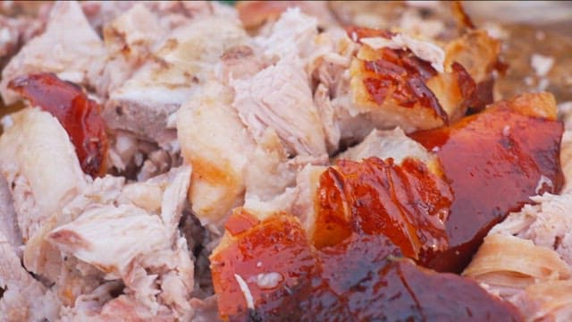 Juicy Lechon Baboy with crispy skin