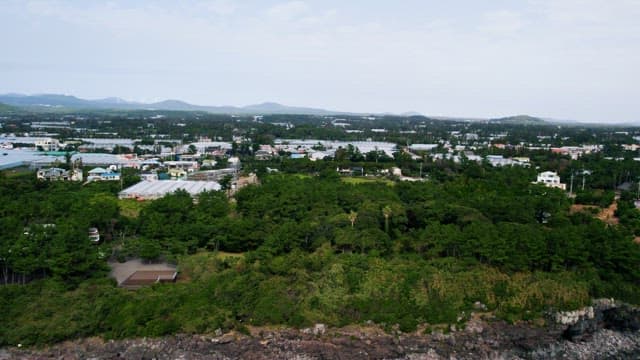 Open Coastal Villages and Forests Without Tall Buildings