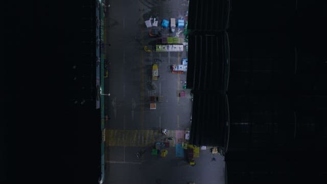 Large Logistics Warehouse Ready for Goods Transport