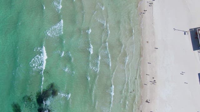 View of a beach with clear waters