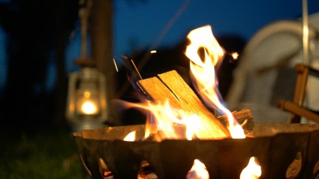 Campfires to light up the night