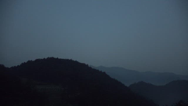 Misty Mountains at Dawn