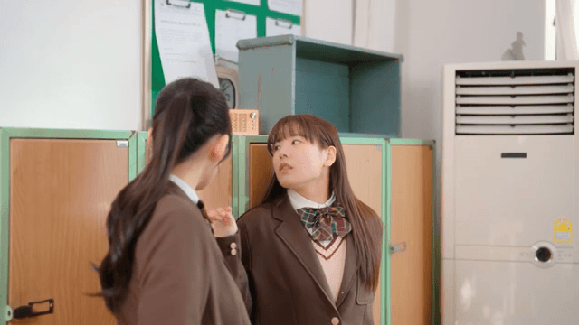 Student caught secretly putting letters in locker