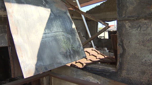 Post-Demolition Rubble at a Construction Site