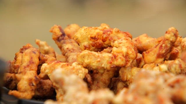 Golden and crispy pork tangsuyuk