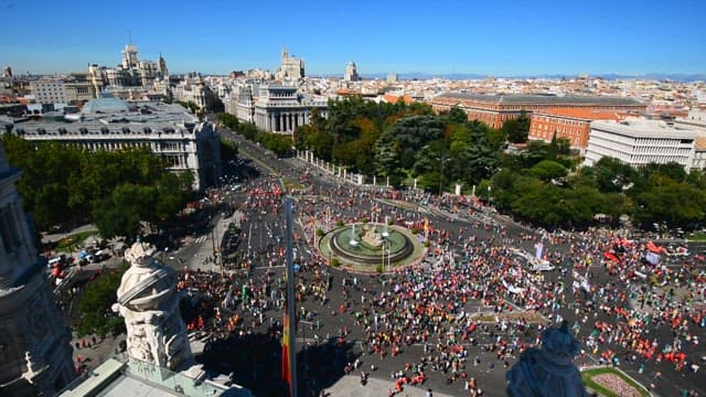 Spain's crowded landscape