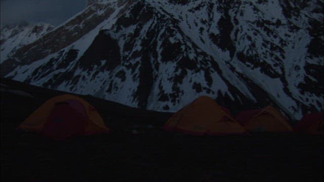 Dawn Breaking Over Snowy Spantik Gold Peak