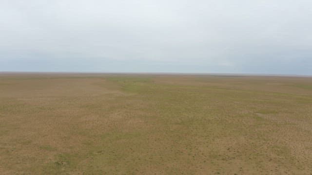 Empty Barren Desert Land