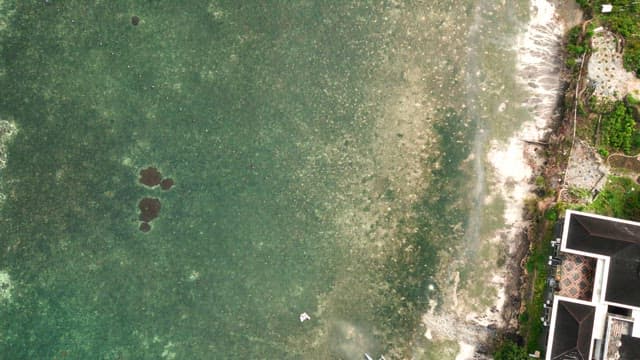 Coastal view with clear waters and shoreline