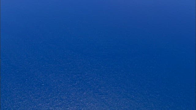 View of Tropical Islands in Vast Ocean