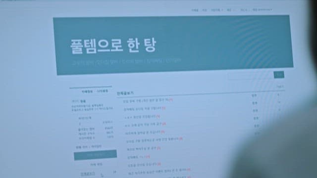 Professional Working Coding on a Computer