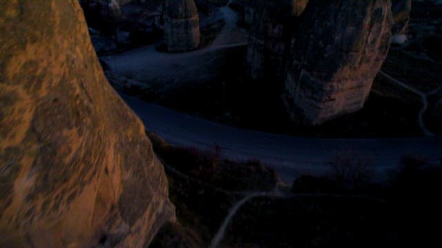Hot Air Balloon Flight Between the Rocks of Cappadocia