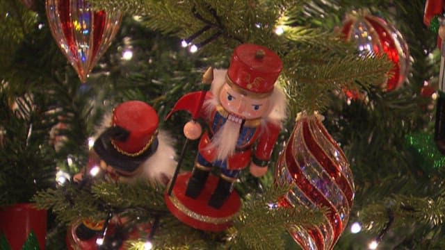 Nutcrackers Adorning a Christmas Tree